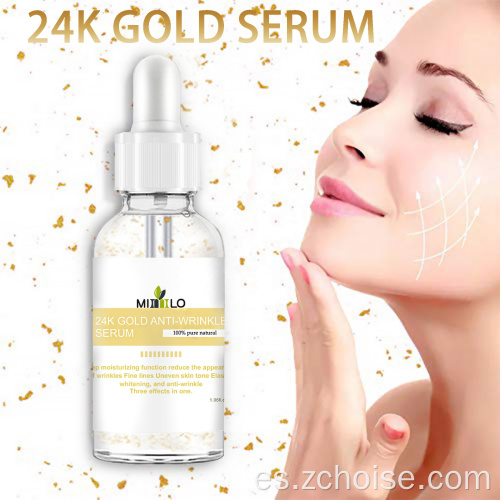 suero de oro 24k facial antiarrugas de vitamina c